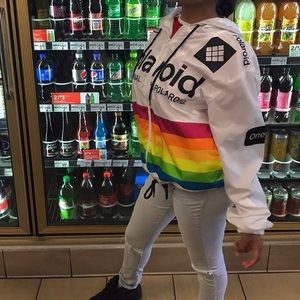 Polaroid windbreaker